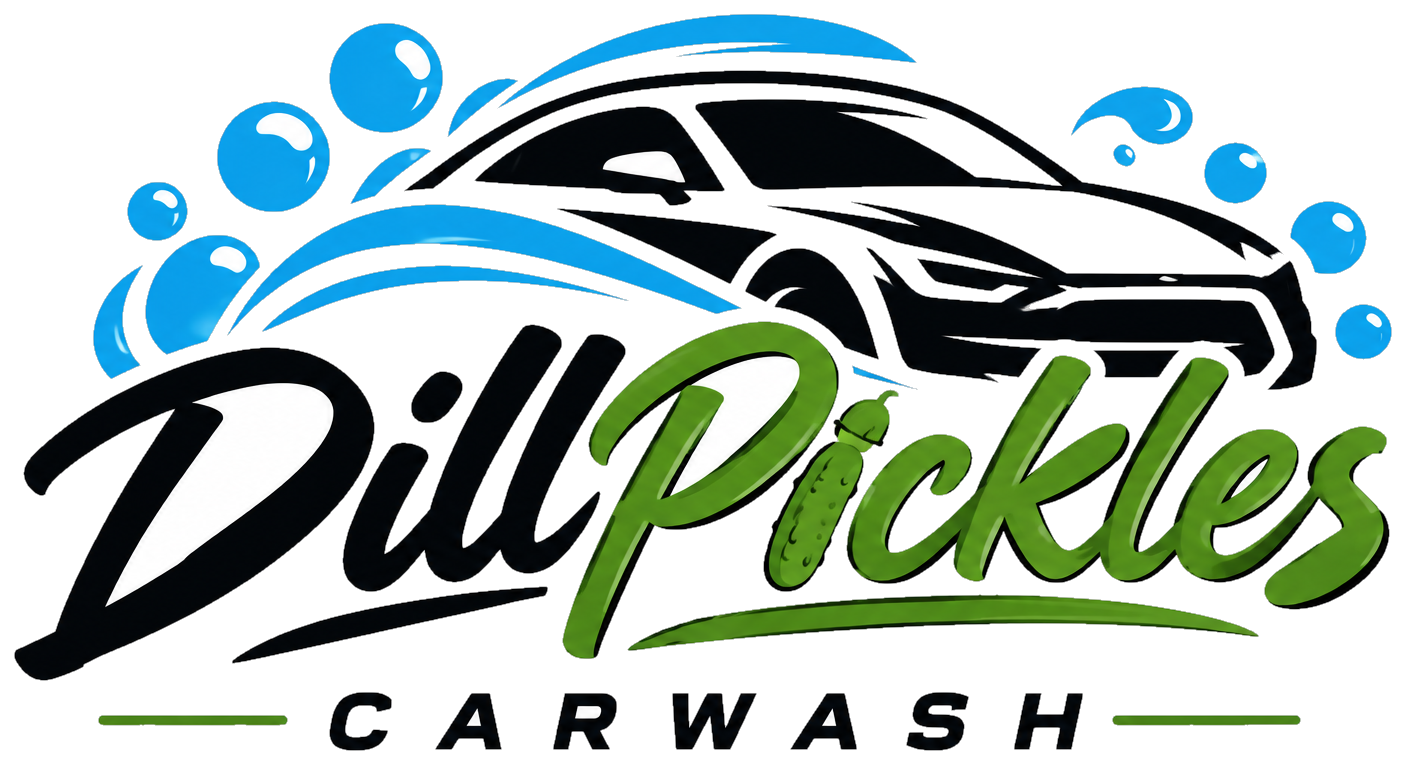 Dillpickle's Carwash logo
