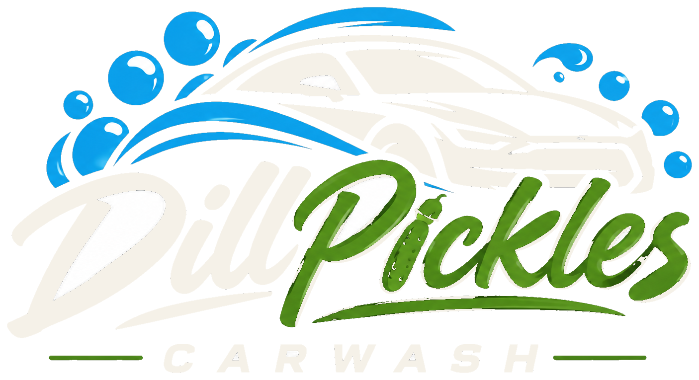 Dillpickle's Carwash — full logo